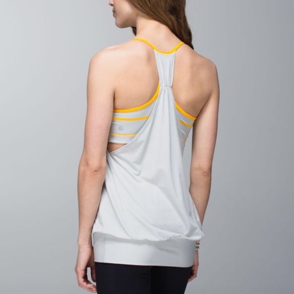 lululemon athletica Tops - LuLuLemon No Limits Silver Spoon Tank